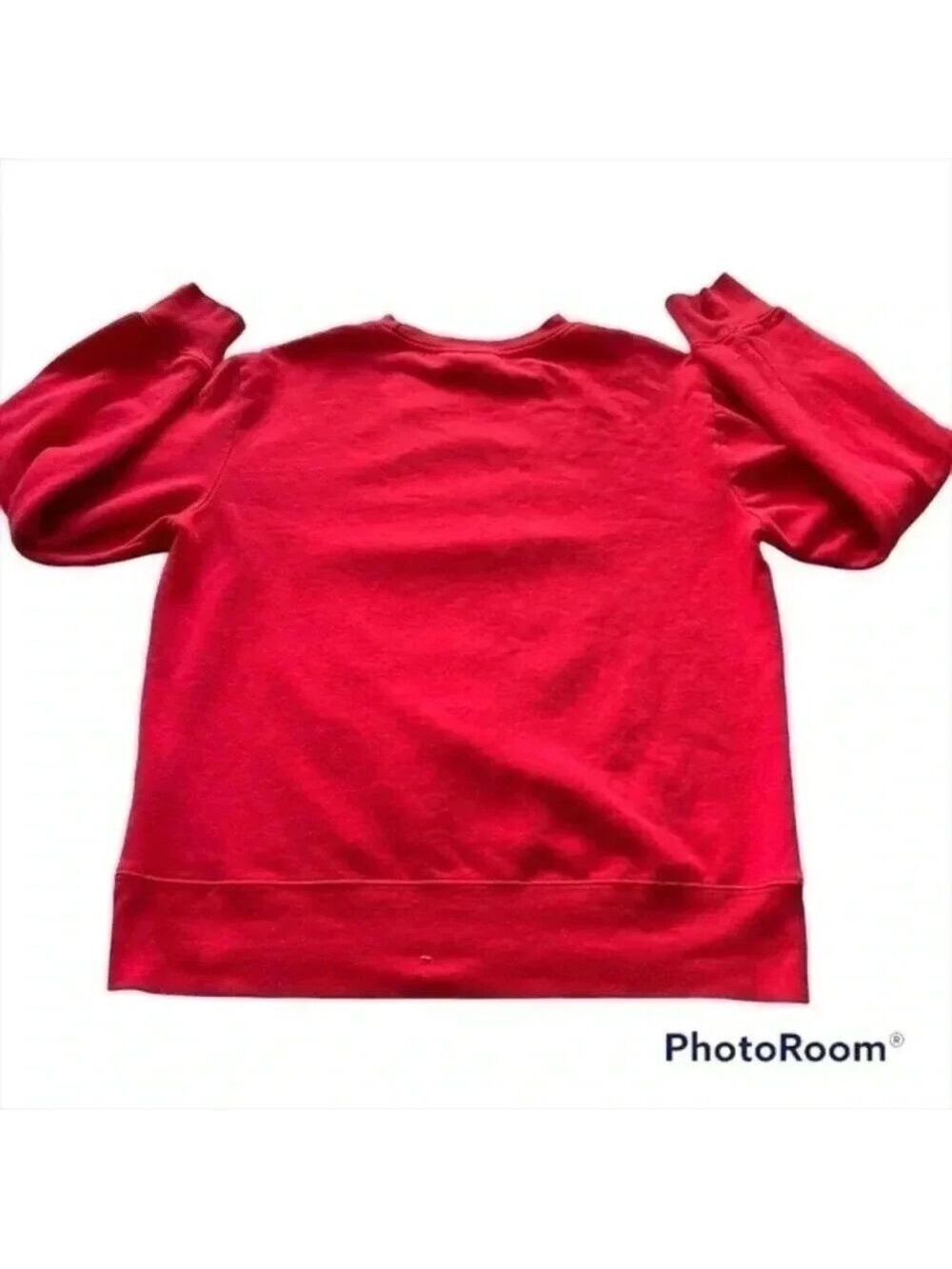 Mad Engine Women’s Christmas Tangled Cat Lights Ugly Xmas Sweatshirt Red… - Picture 4 of 8